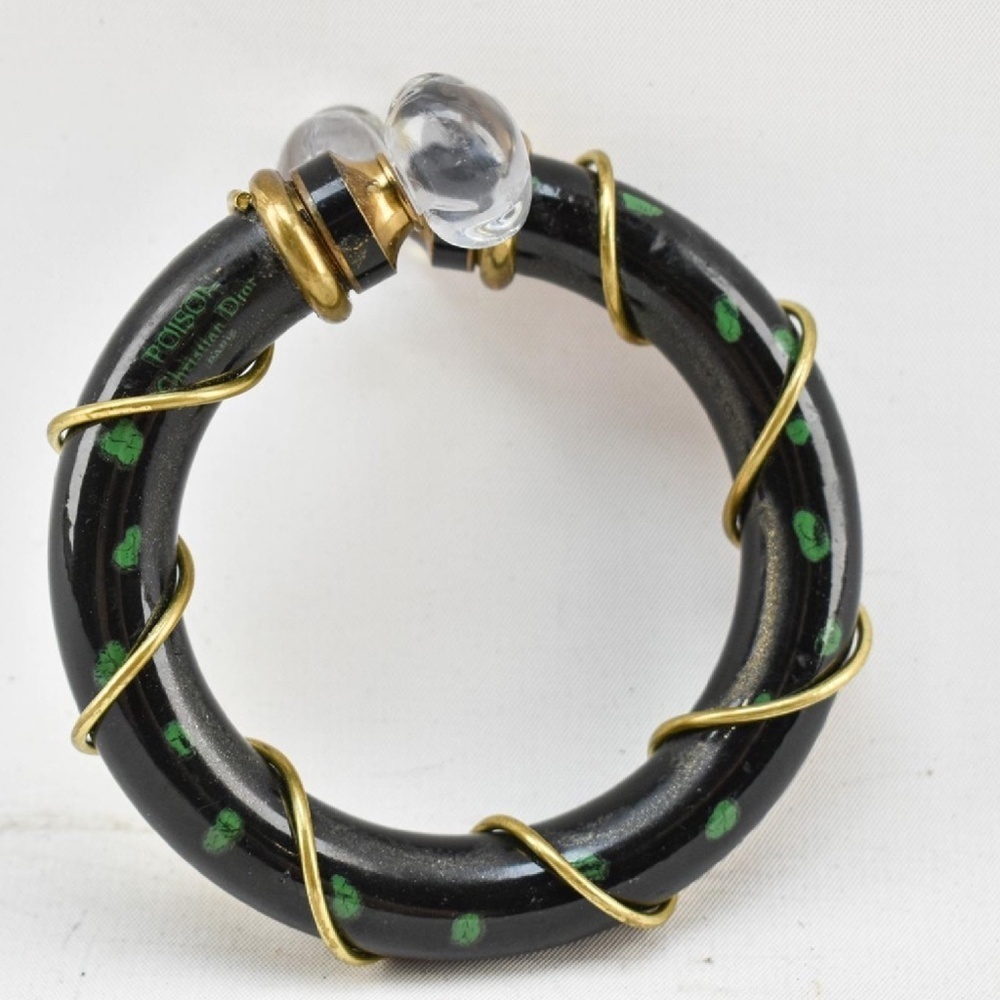 Rare Christian Dior “Poison” perfume bangle bracelet